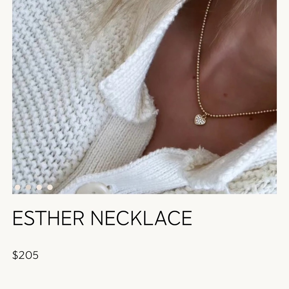 Esther Necklace by Alexa Leigh